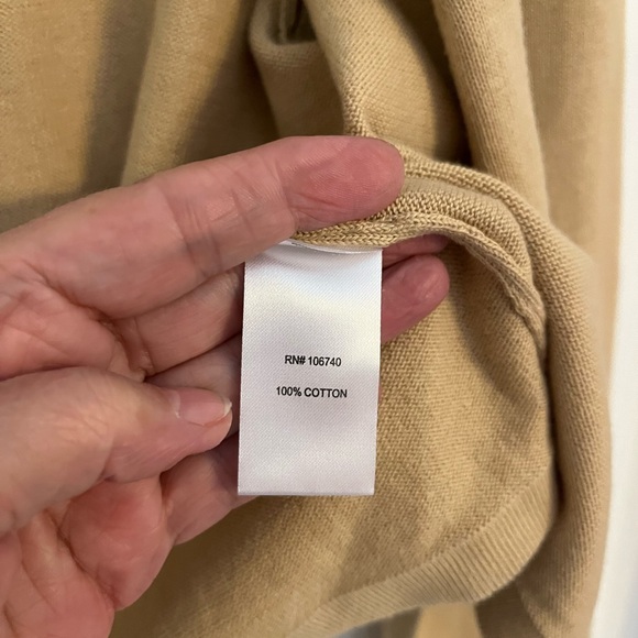 NorthStyle 100% Cotton Tan Cardigan  Bolero - Picture 4 of 4